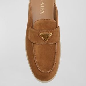 Prada Saint Tropez Suede Mules